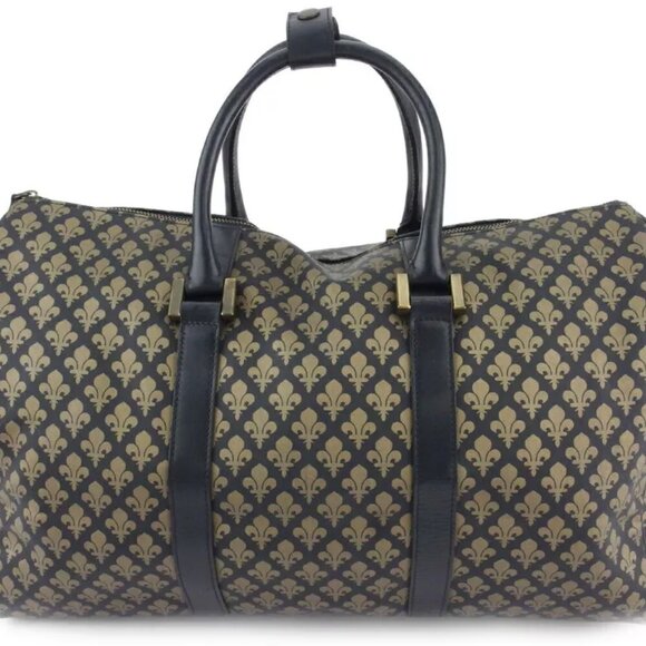 PATRICK COX Boston bag Kings Pattern PVC ?~ synthetic leather Authentic C3939 - Picture 2 of 9